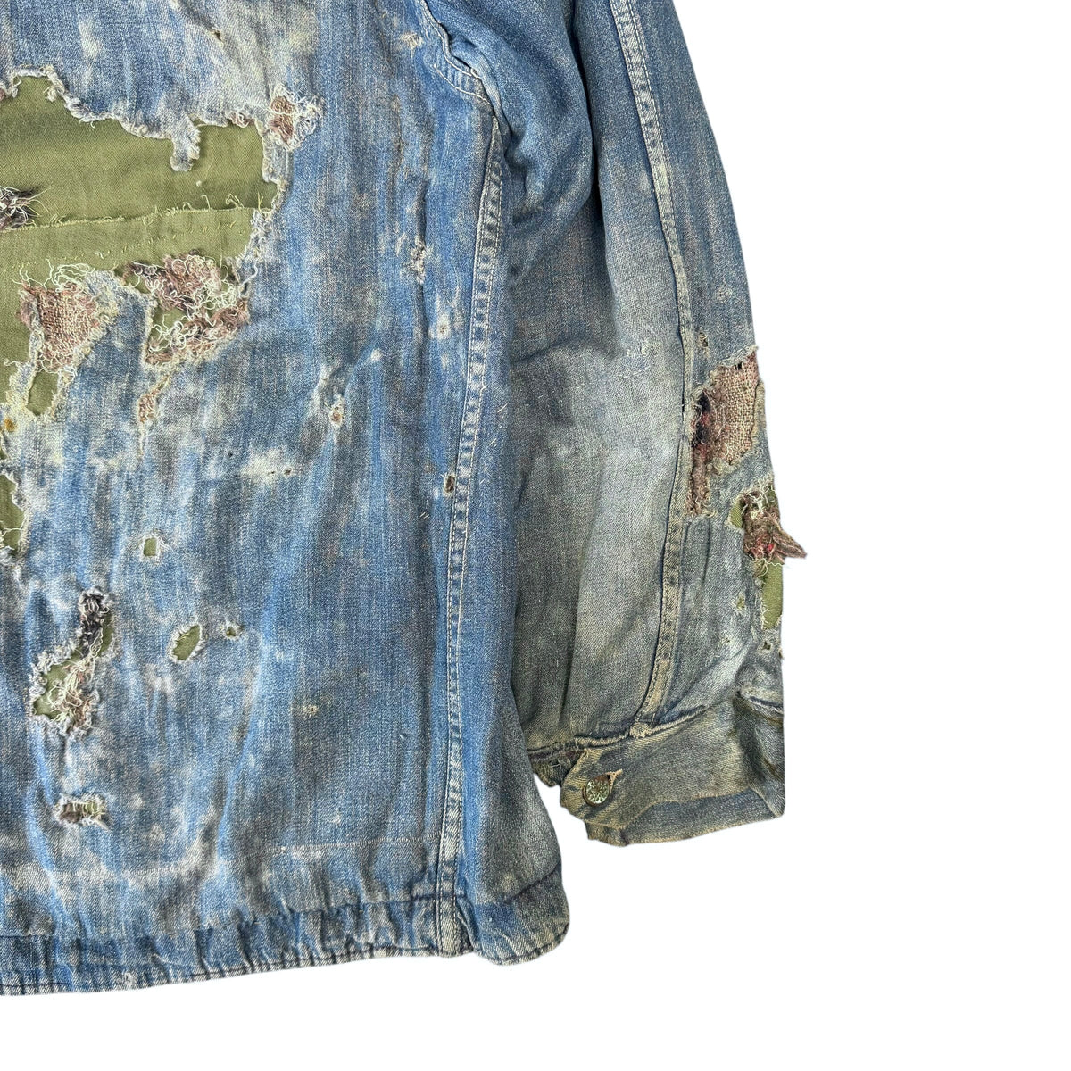 1950's/60's Distressed &amp; Repaired Chore Jacket (XL)