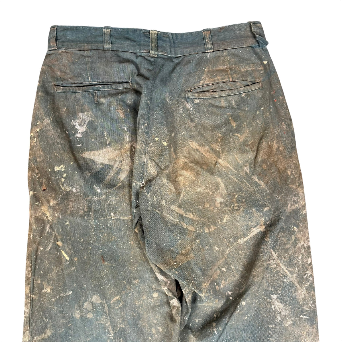 1960's Big Dad Chalk Mine Cotton Work Pants (32x32)