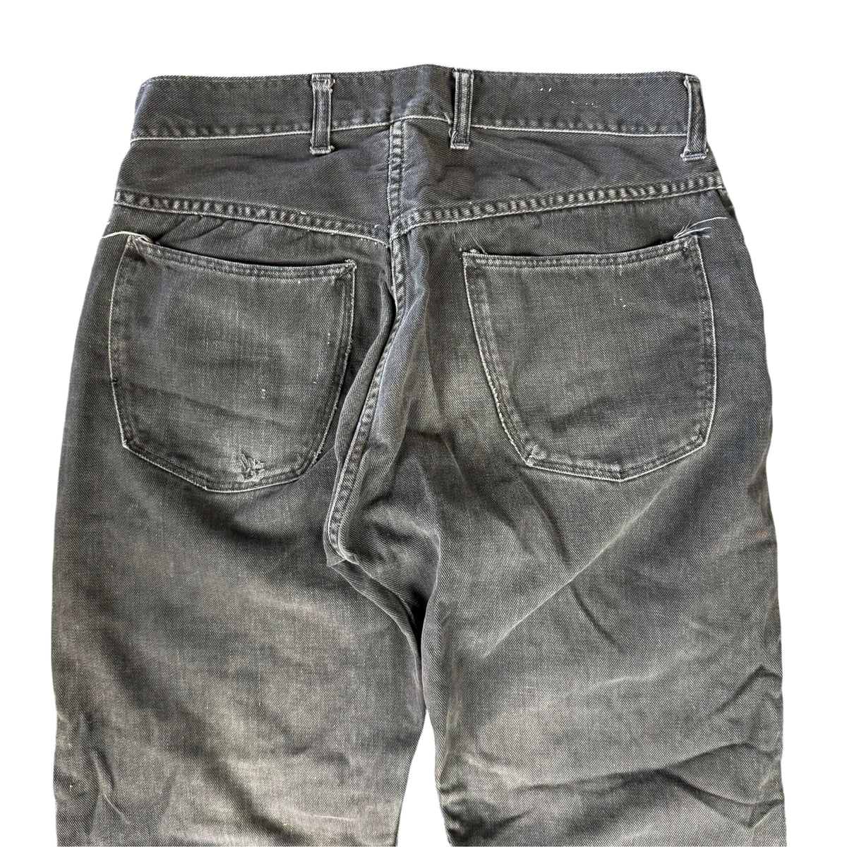 1960's Black Selvedge Denim Jeans (32x32)