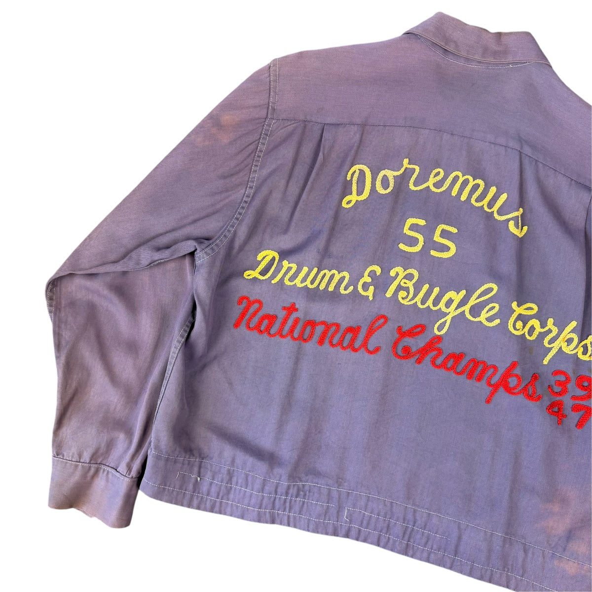 1950's Gabardine Chainstitched Jacket (Large)