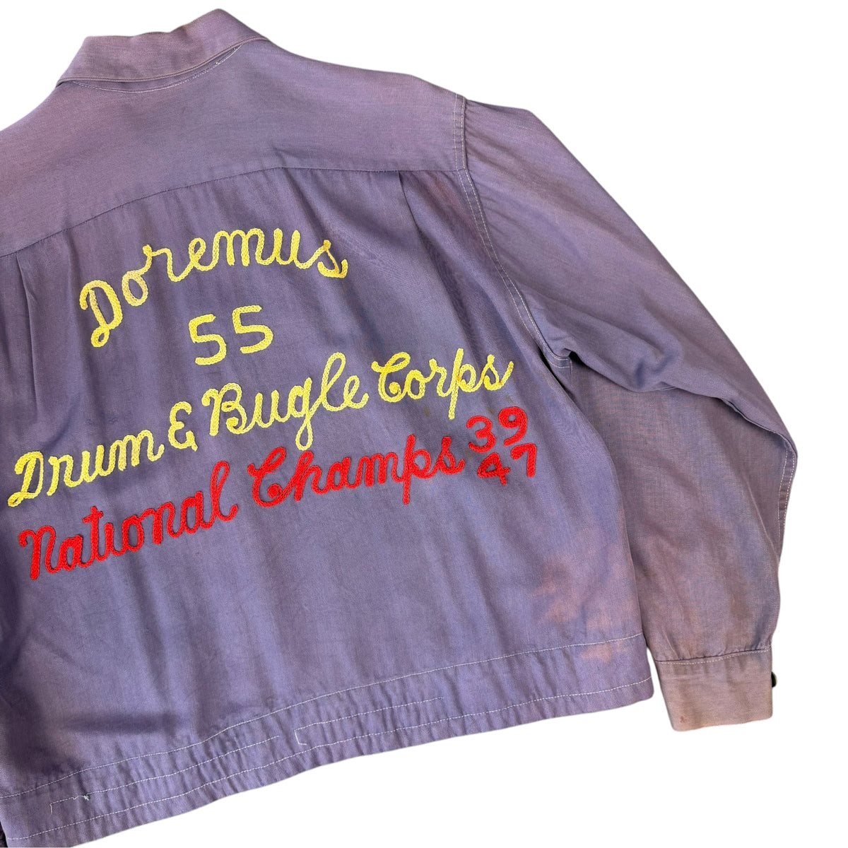 1950's Gabardine Chainstitched Jacket (Large)